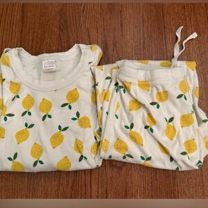 Hanna Andersson Lemon Pajama Set